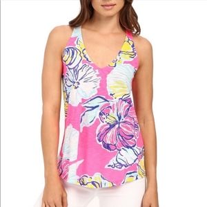 Lilly Pulitzer Minka Top Swept By The Tides